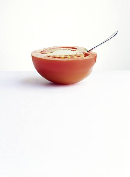 Photograph Jonathan Knowles Baxter Soup Tomato on One Eyeland